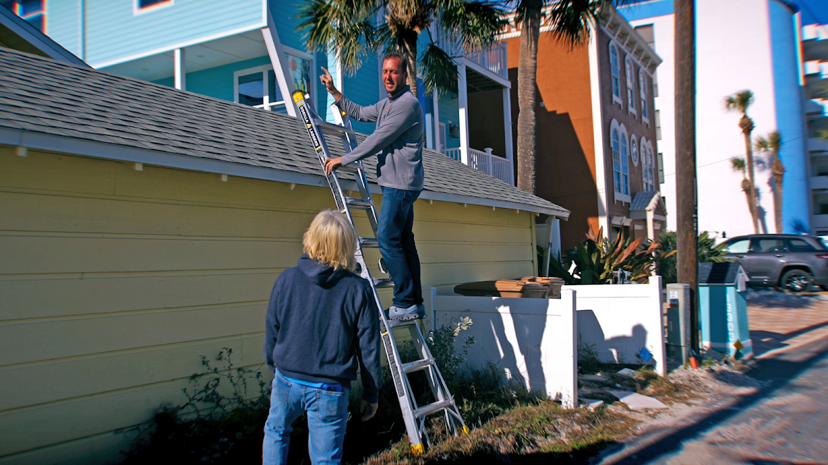Johnnie 5 landscaping at work